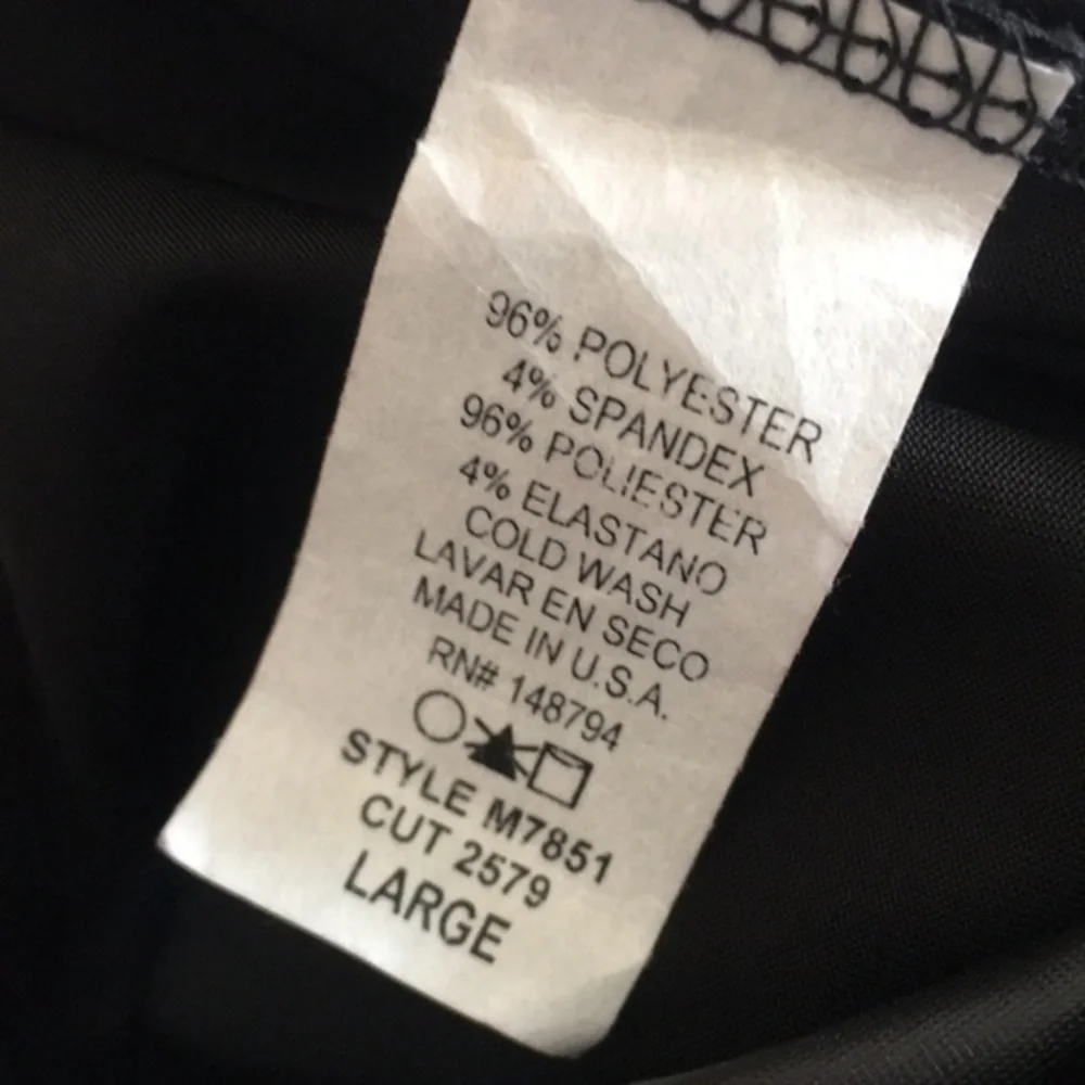 CY Fashion Legging Faux Leather‎ Obsidian L EUC